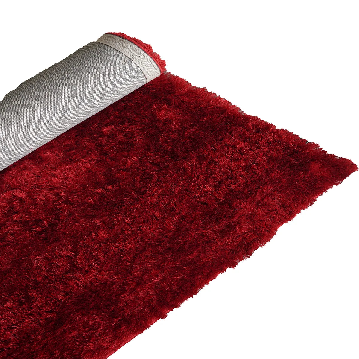 Scarlet Plush Shaggy Rug