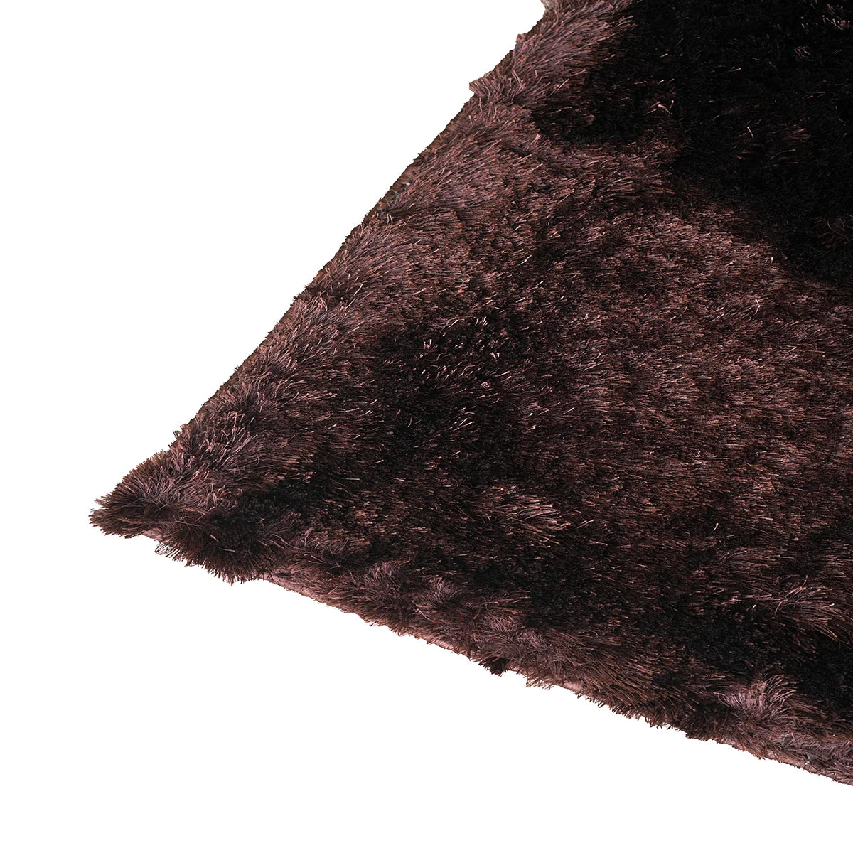 Deep Mocha Luxe Shaggy Rug