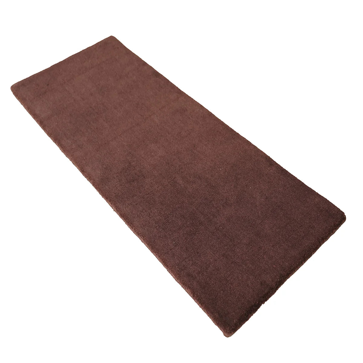 Elegant Hand Tufted Wool Rug in Rich Brown Tone