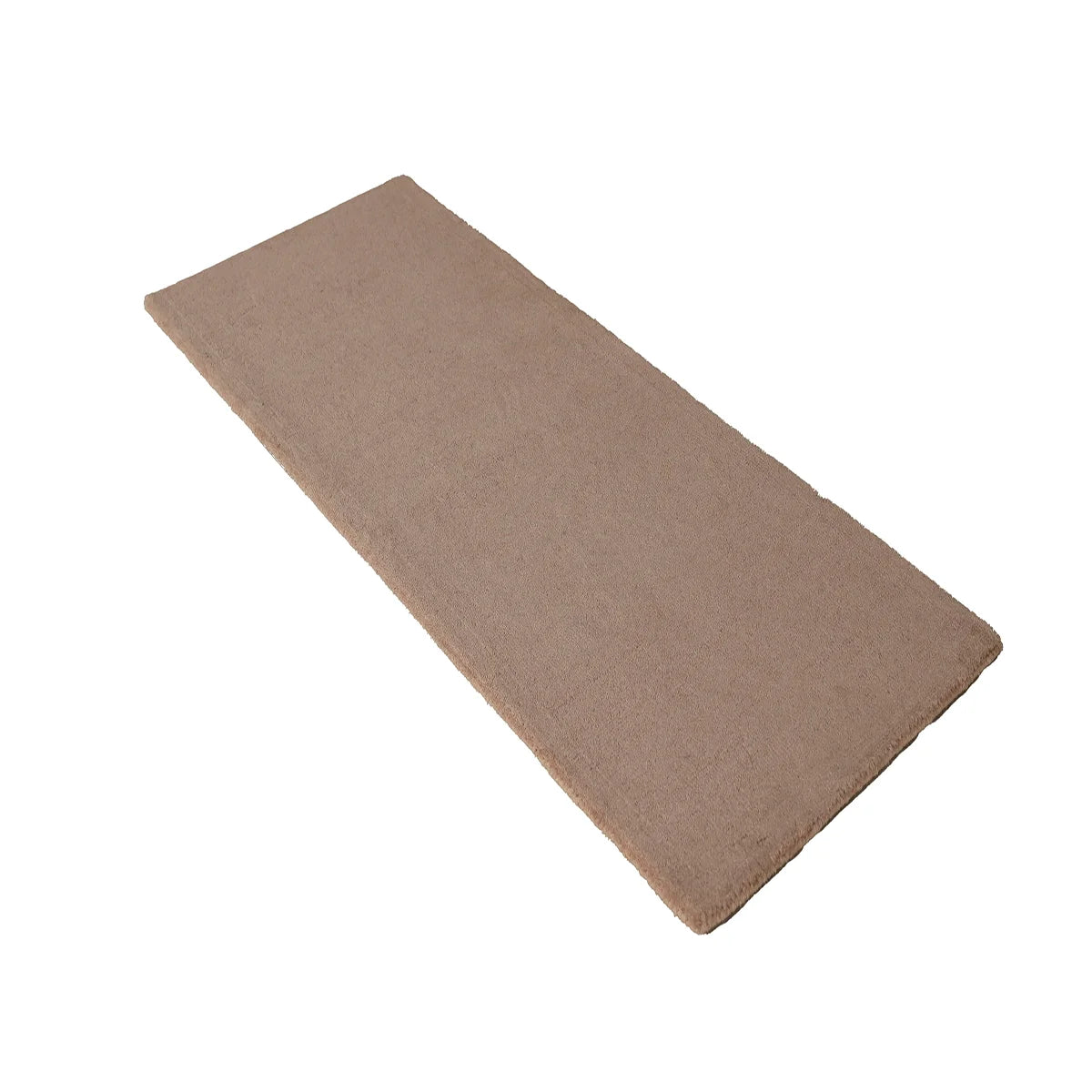 Elegant Hand Tufted Wool Rug – Solid Brown