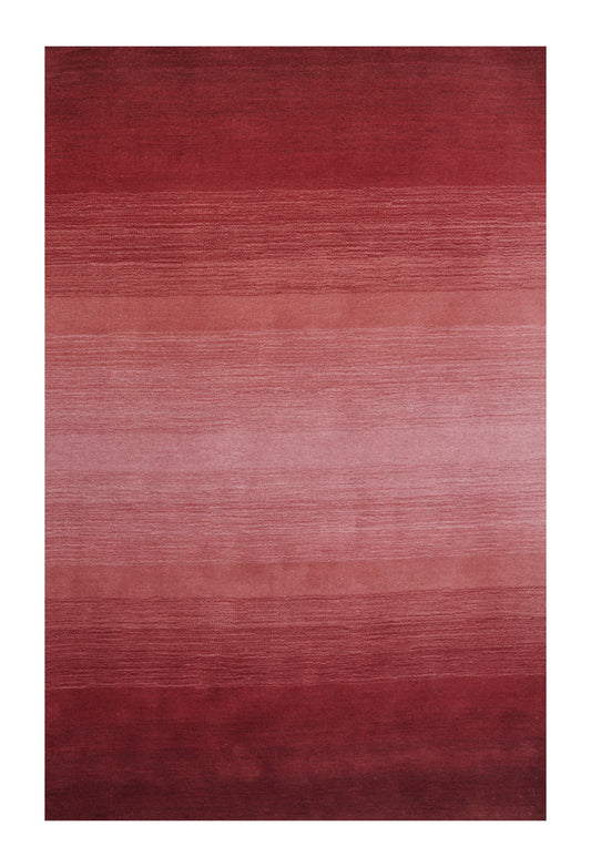 Scarlet Ombre Handloom Woollen Rug
