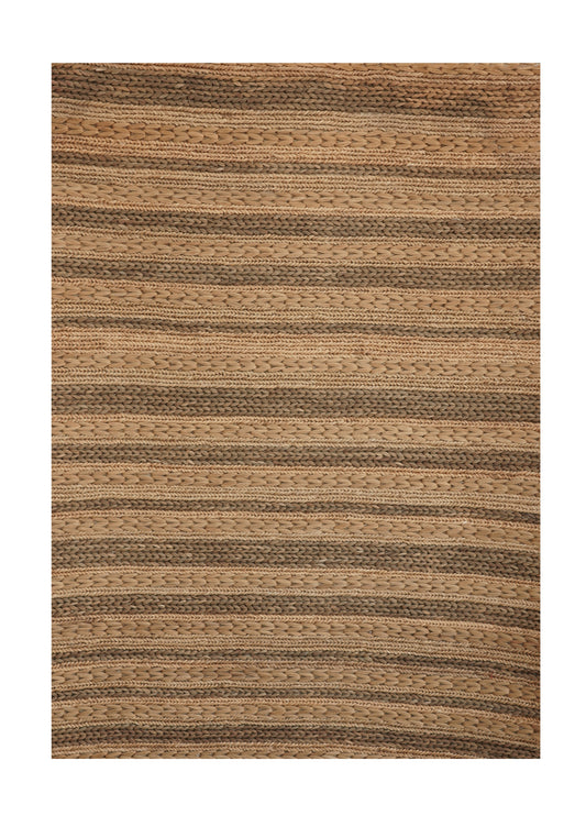Handwoven Natural Fibre Jute Rug – Eco-Friendly & Durable