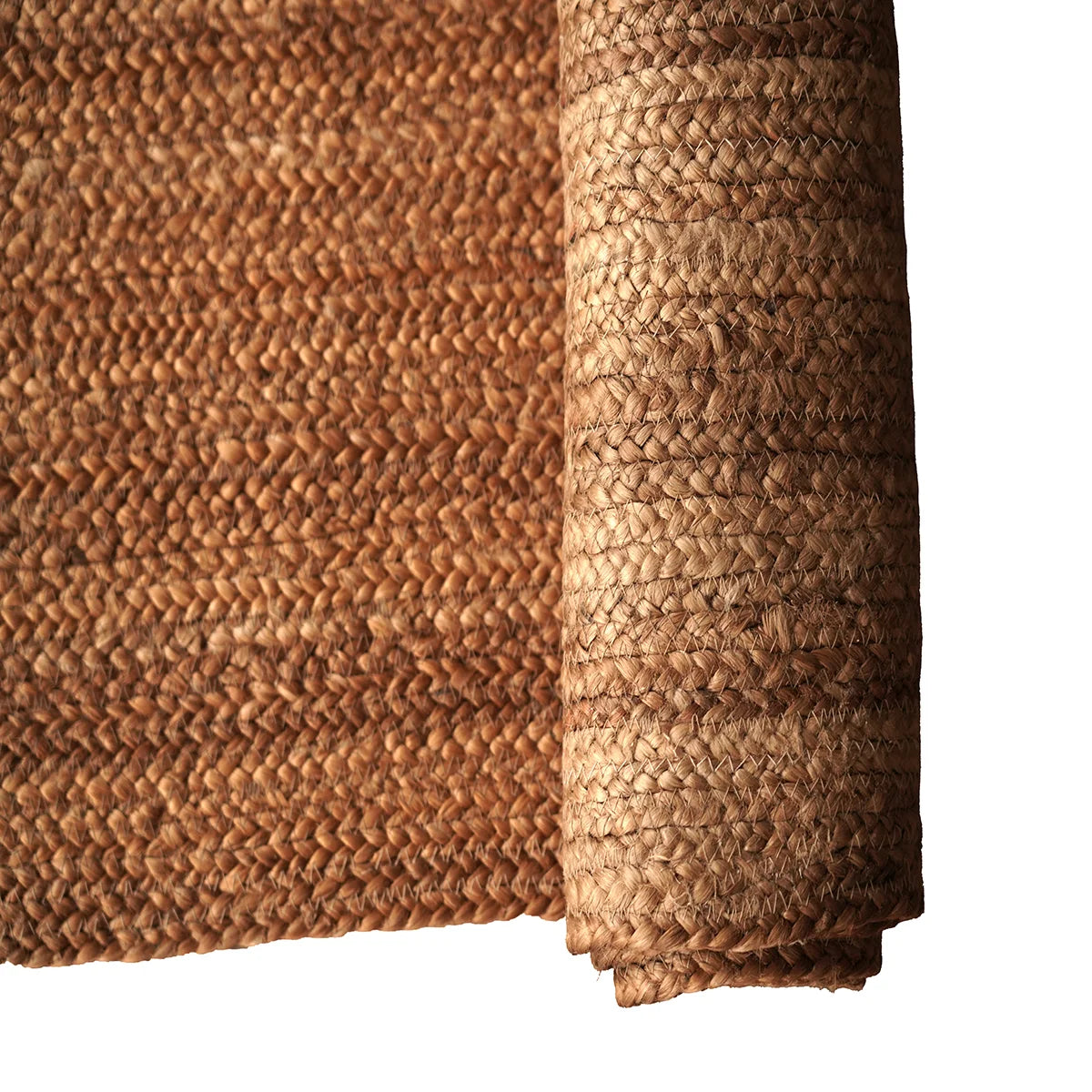 Handwoven Plain Jute Rug – Natural & Eco-Friendly Floor Covering