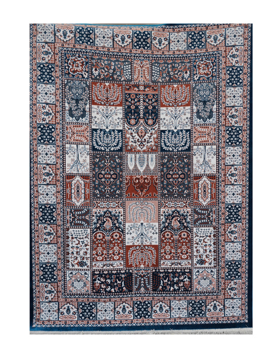 Elegant Traditional Pattern Machine-Made Rug