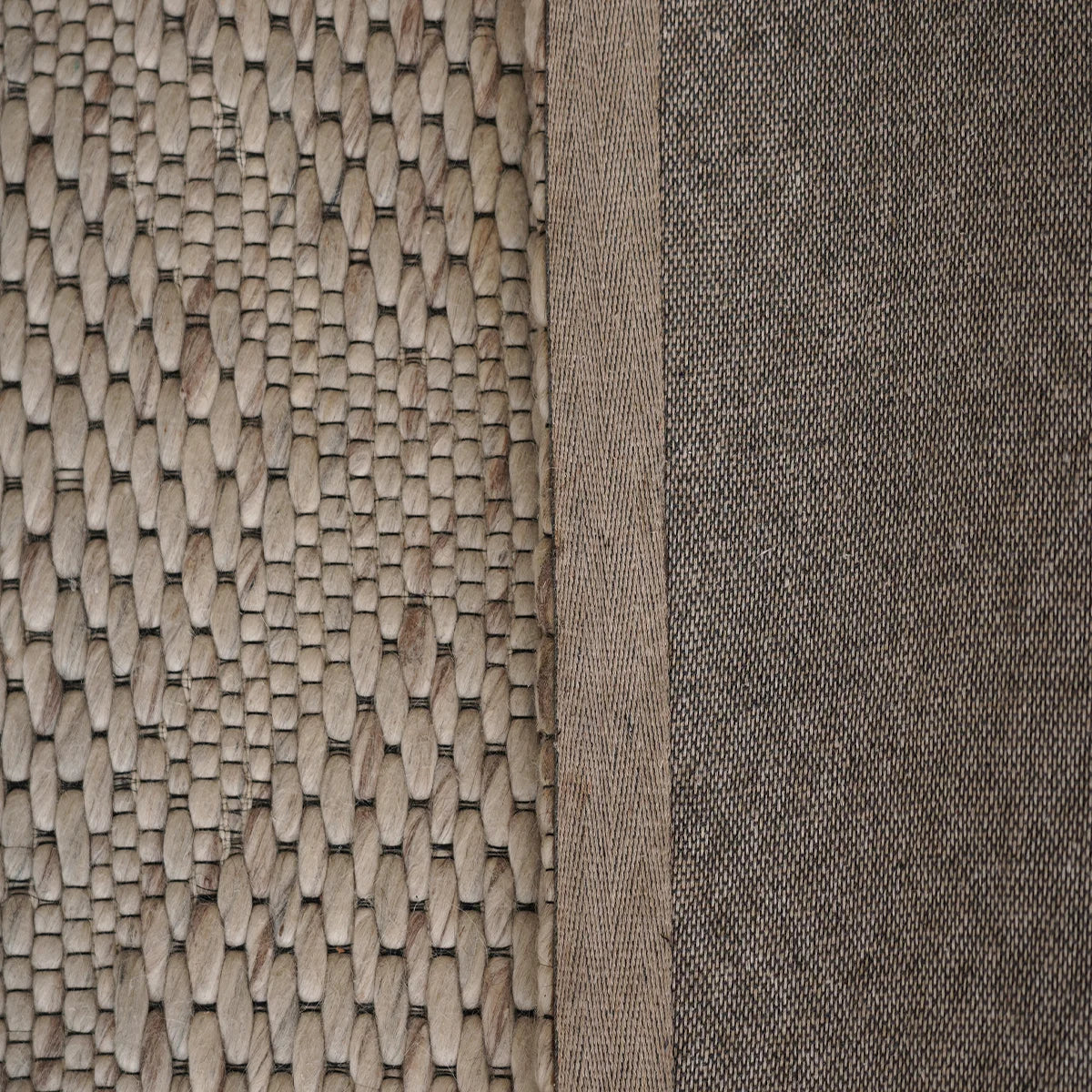 Handcrafted Woollen Flat Weave Rug