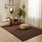 Elegant Hand Tufted Wool Rug in Rich Brown Tone