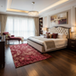 Hand Tufted Woollen Rug – Artistic Design, Soft & Luxurious Floor Covering