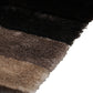 Graphite Wave Shaggy Rug