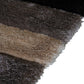 Graphite Wave Shaggy Rug