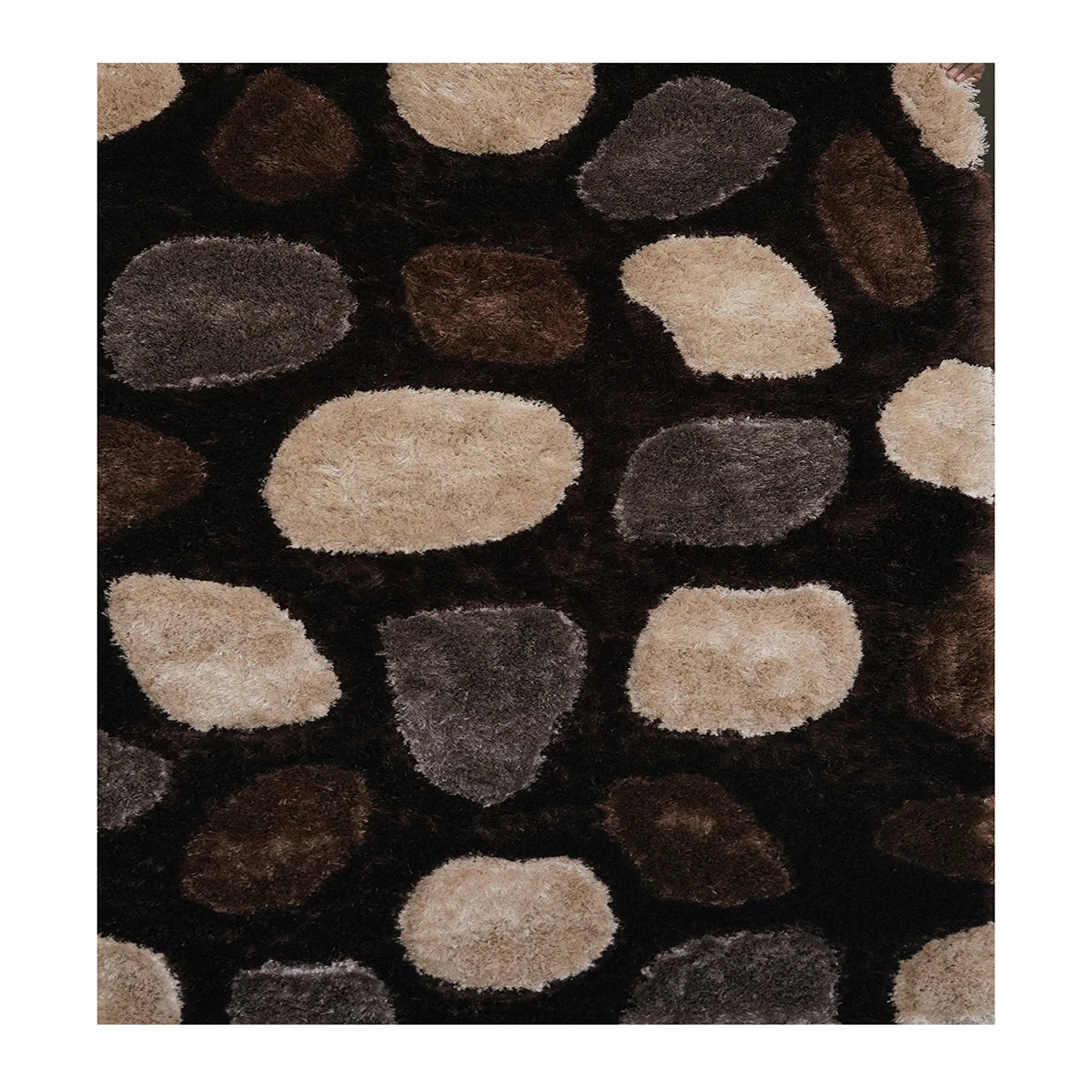 Pebble Pathway Shaggy Rug