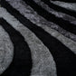 Obsidian Swirl Shaggy Rug