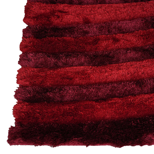 Ruby Ridge Hand-Tufted Shaggy Rug
