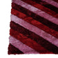 Crimson Candy Stripe Rug