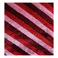 Crimson Candy Stripe Rug