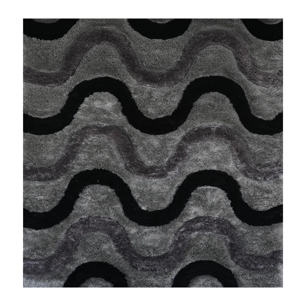 Shadow Wave Shaggy Rug