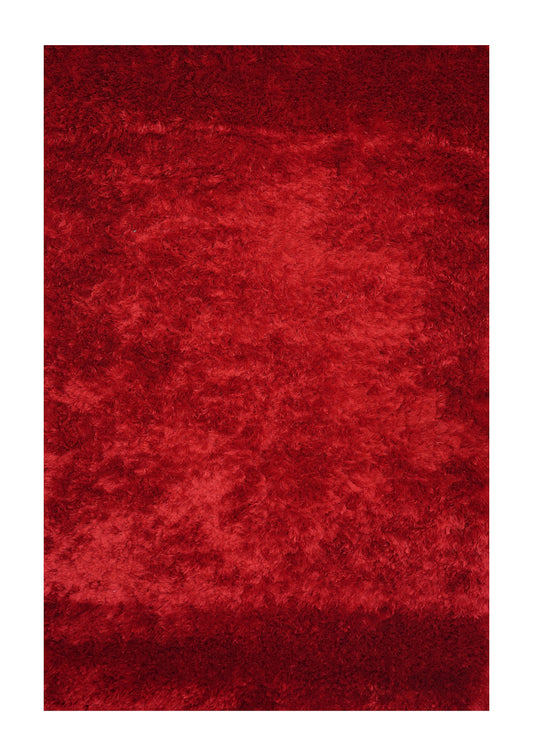 Scarlet Plush Shaggy Rug