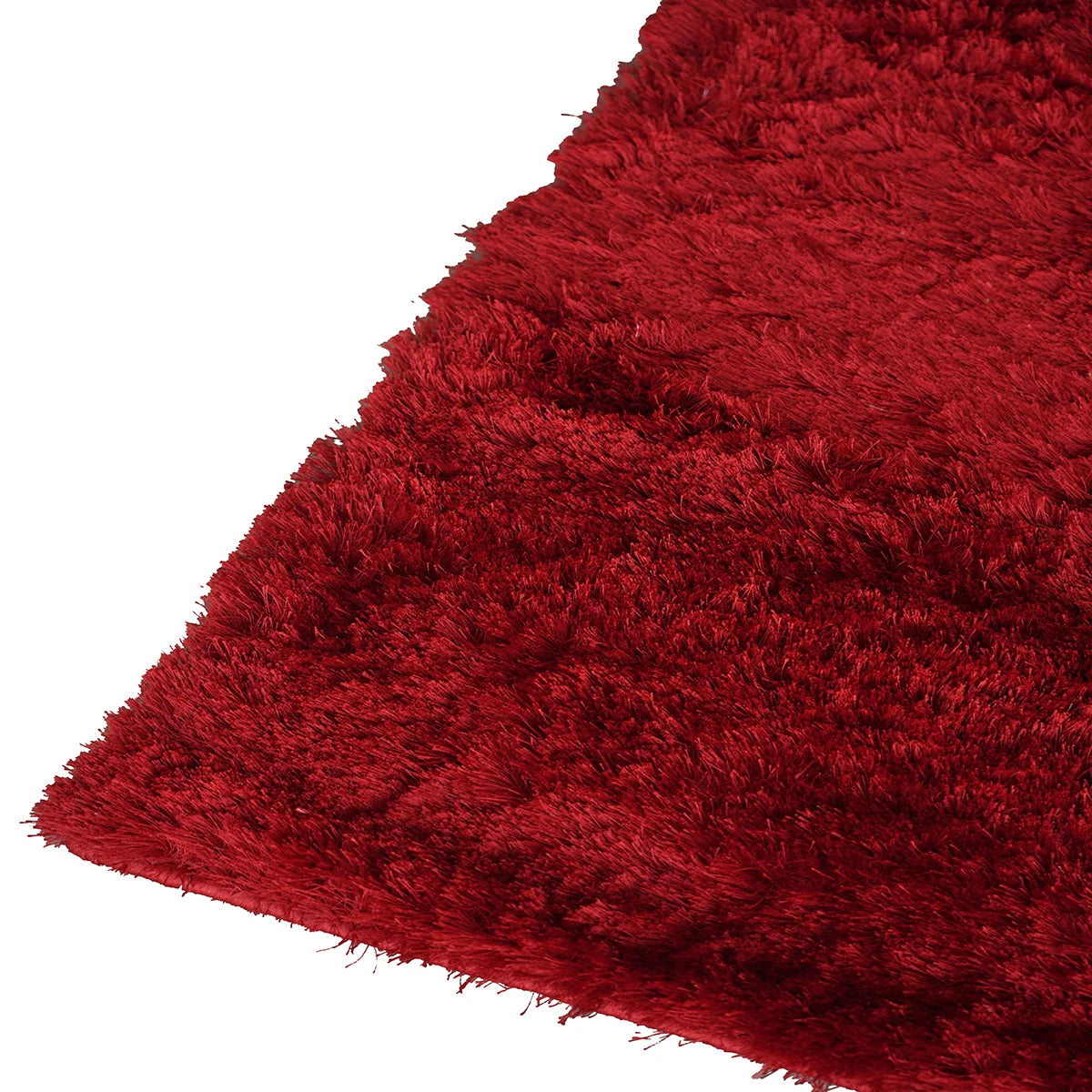 Scarlet Plush Shaggy Rug