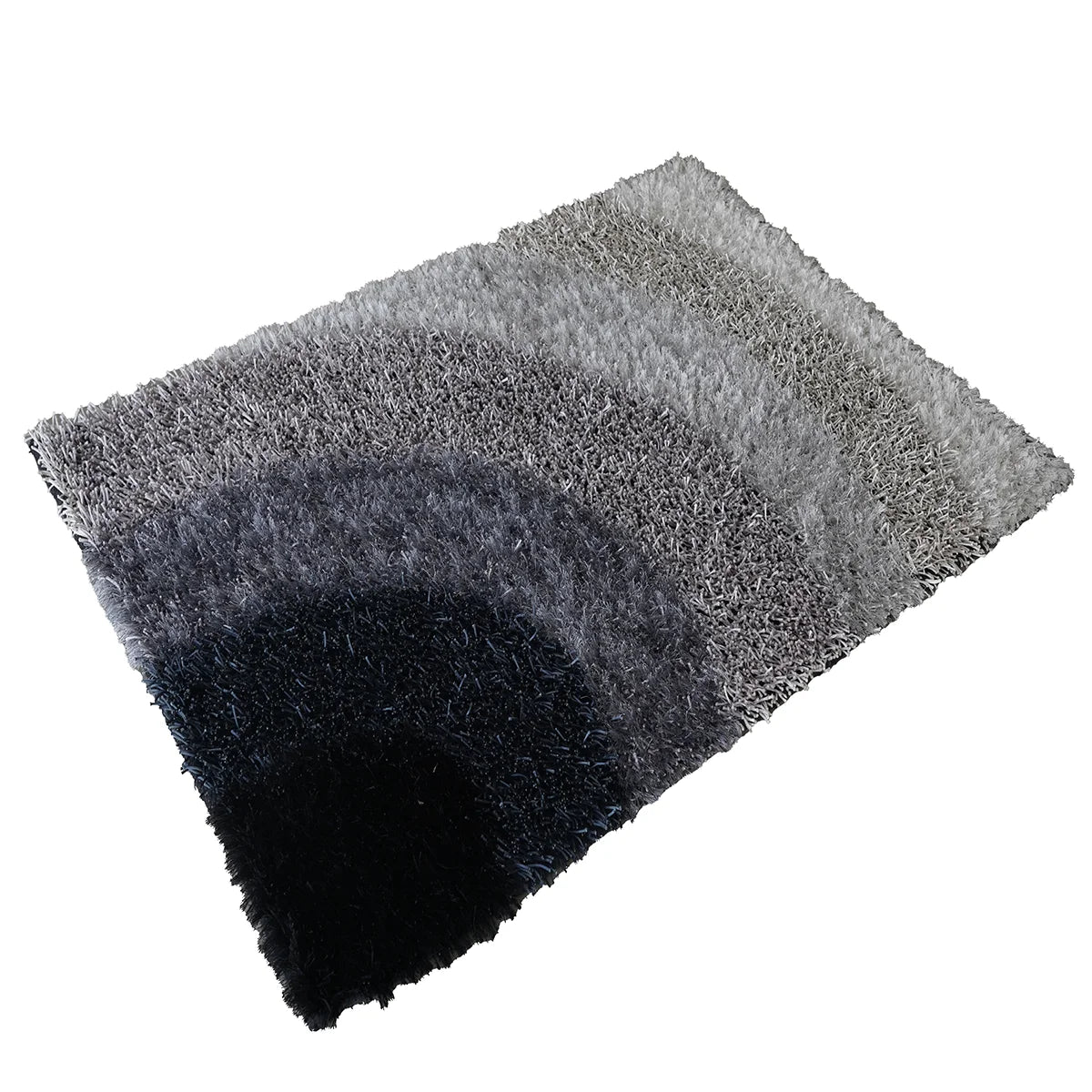 Shadow Spectrum Hand Knotted Shaggy Rug