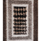 Earthtone Mirage Hand Knotted Polyester Shaggy Rug