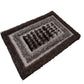 Earthtone Mirage Hand Knotted Polyester Shaggy Rug