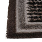 Earthtone Mirage Hand Knotted Polyester Shaggy Rug