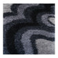 Monochrome Mirage Hand Knotted Polyester Shaggy Rug