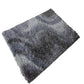 Smoky Waves Hand Knotted Polyester Shaggy Rug