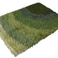 Verdant Echo Hand Knotted  Shaggy Rug