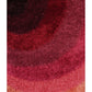 Radiant Bloom Hand-Knotted Polyester Shaggy Rug