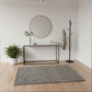 Handwoven Woollen Flat Weave Rug – Durable & Textured Floor Covering