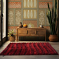 Ruby Ridge Hand-Tufted Shaggy Rug