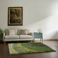 Verdant Echo Hand Knotted  Shaggy Rug