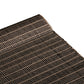 Hand woven cotton dhurie striking black base