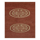 Hand-Tufted Wool Rug with Traditional Motif