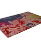 Abstract Multicolor Hand-Tufted Wool Rug