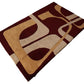Hand-Tufted Woolen Rug with Modern Geometric Design – Multicolor