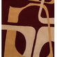 Hand-Tufted Woolen Rug with Modern Geometric Design – Multicolor