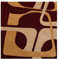 Hand-Tufted Woolen Rug with Modern Geometric Design – Multicolor