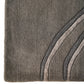 Elegant Hand-Tufted Wool Rug with Contemporary Abstract Design