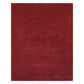 Elegant Solid Maroon Hand Tufted Wool Rug