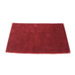 Elegant Solid Maroon Hand Tufted Wool Rug