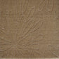 Hand Tufted Woollen Rug – Beige Floral Embossed Modern Carpet