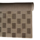 Hand-Tufted Wool Rug with Geometric Square Pattern – Modern Beige & Taupe Area Carpet