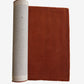 Elegant Hand Tufted Wool Rug in Solid Rust Red