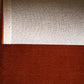 Elegant Hand Tufted Wool Rug in Solid Rust Red