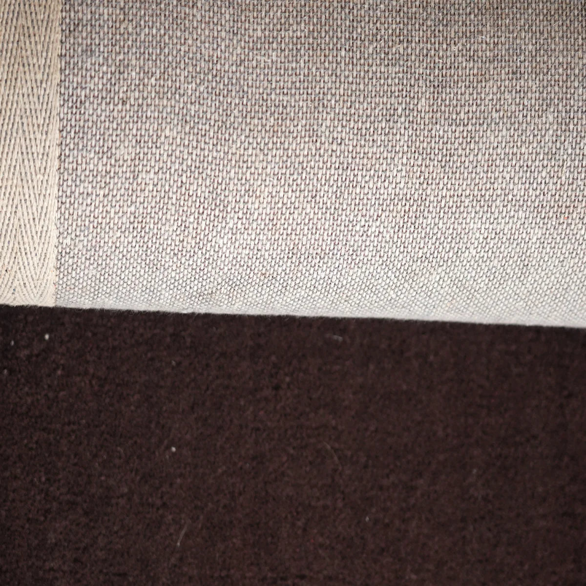 Elegant Hand Tufted Wool Rug in Rich Brown Tone