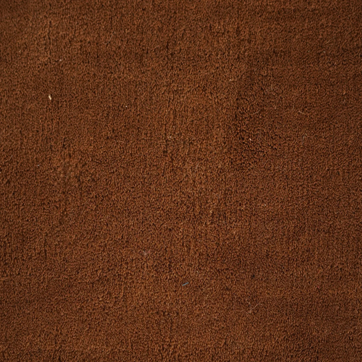 Elegant Hand Tufted Wool Rug – Solid Brown