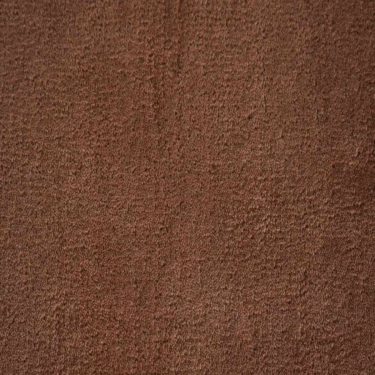 Elegant Solid Brown Hand Tufted Rug