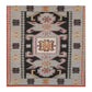 Handwoven Woollen Dhurrie with Traditional Geometric Patterns