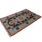 Handwoven Woollen Dhurrie with Traditional Geometric Patterns